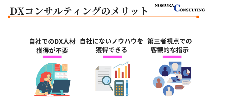 DXコンサルティングのメリット